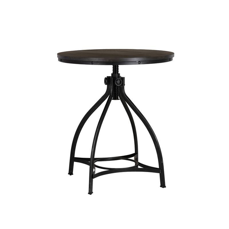 Caverly Round Adjustable Bar Table