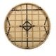 preview thumbnail 11 of 12, Scott Living Jennie Outdoor Round Wicker Daybed with Water-Resistant Beige Cushions