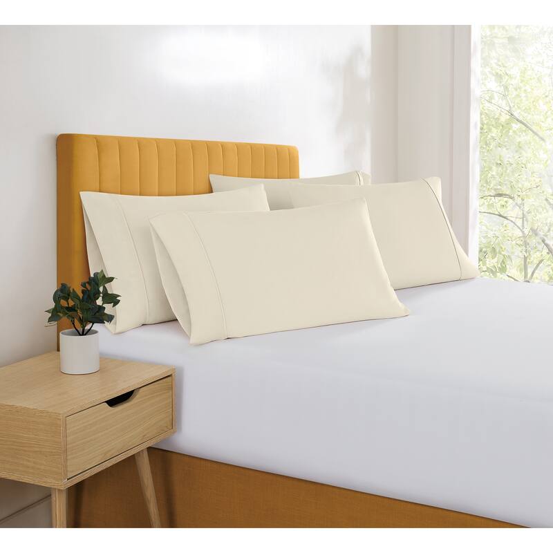 Simmons Essential Solid Sheet Set and Pillowcase