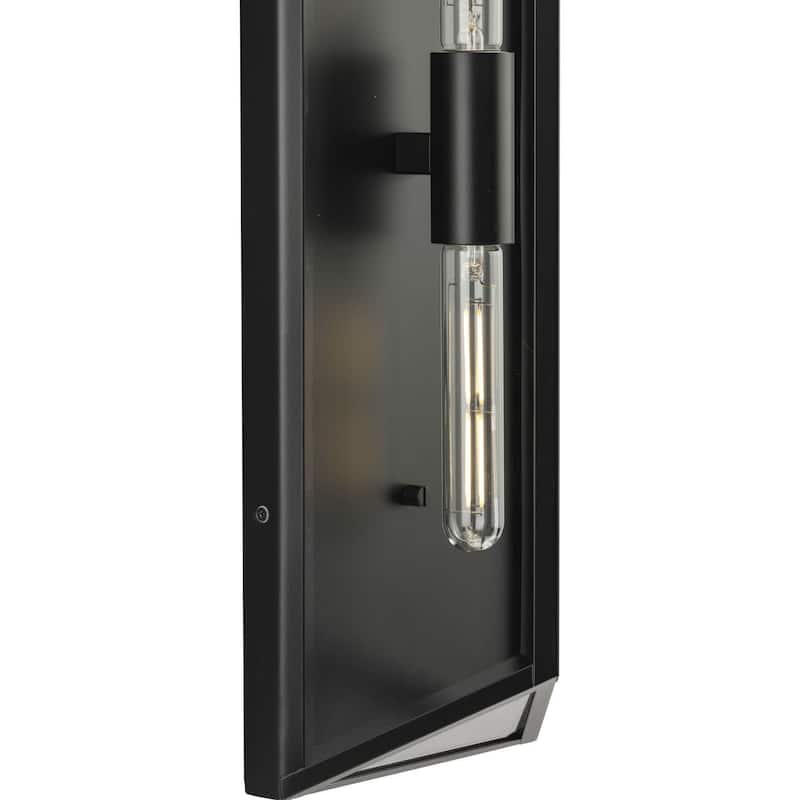 Progress Lighting P560360 Bristol 2 Light 24" Tall Outdoor Wall Sconce