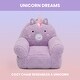 preview thumbnail 2 of 3, Unicorn Cozee Buddy Chair