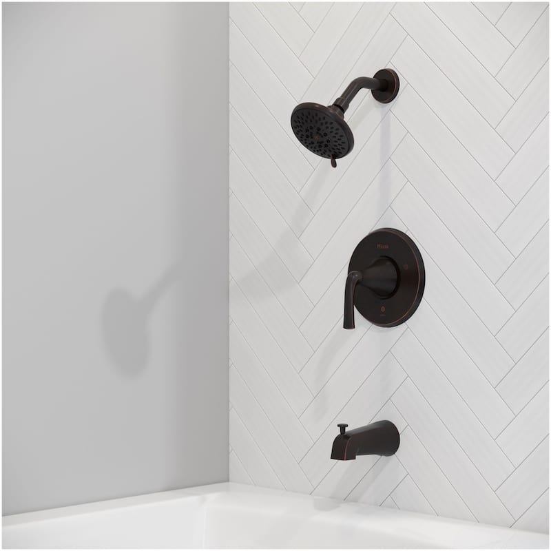 Pfister LG89-8MCA McAllen Tub and Shower Trim Package with 1.8 GPM