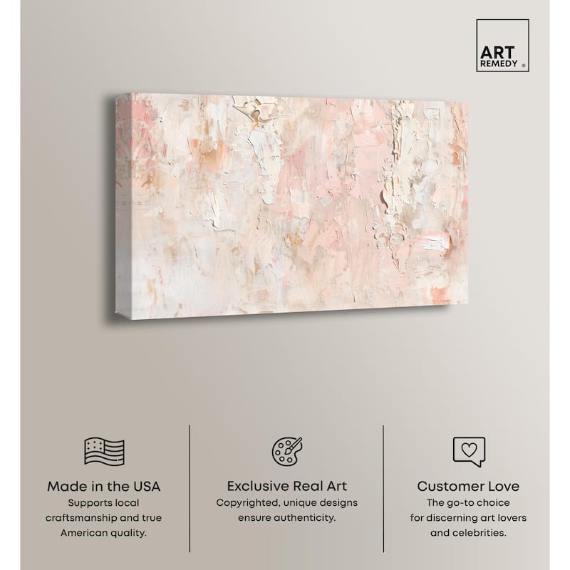Impasto Layers Canvas by Art Remedy, Gallery Wrapped