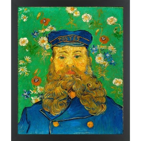 Shop Easy Art Prints Vincent Van Gogh S Portrait Of Joseph Roulin Premium Canvas Art Overstock 25757674