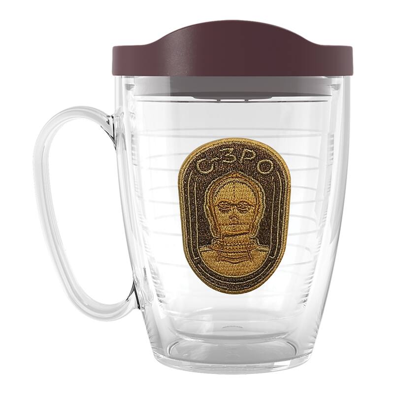 Tervis Star Wars - C3PO Made in USA Double Walled Insulated Travel Tumbler, C3PO - 16oz Mug - 16oz Mug