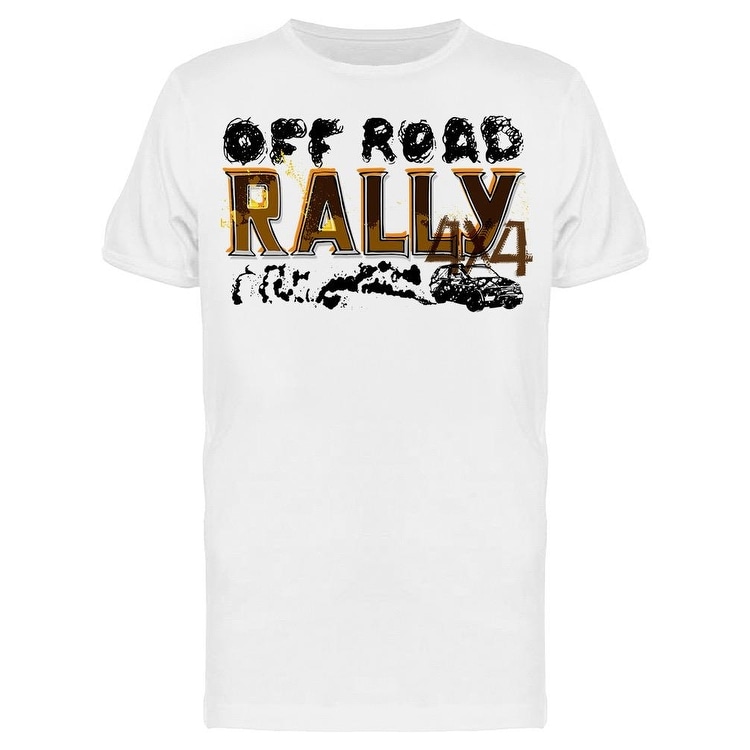 Off Road Rally 4by4 Tee Men's -Image by Shutterstock