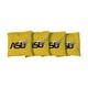 preview thumbnail 1 of 1, Alabama State University ASU Hornets Yellow Cornhole Bags All-Weather Resin Filled