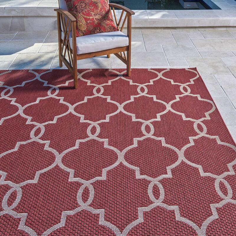 Gertmenian Grace Premium Multi-Size Multi-Colored Flatweave Indoor/ Outdoor Area Rug Collection
