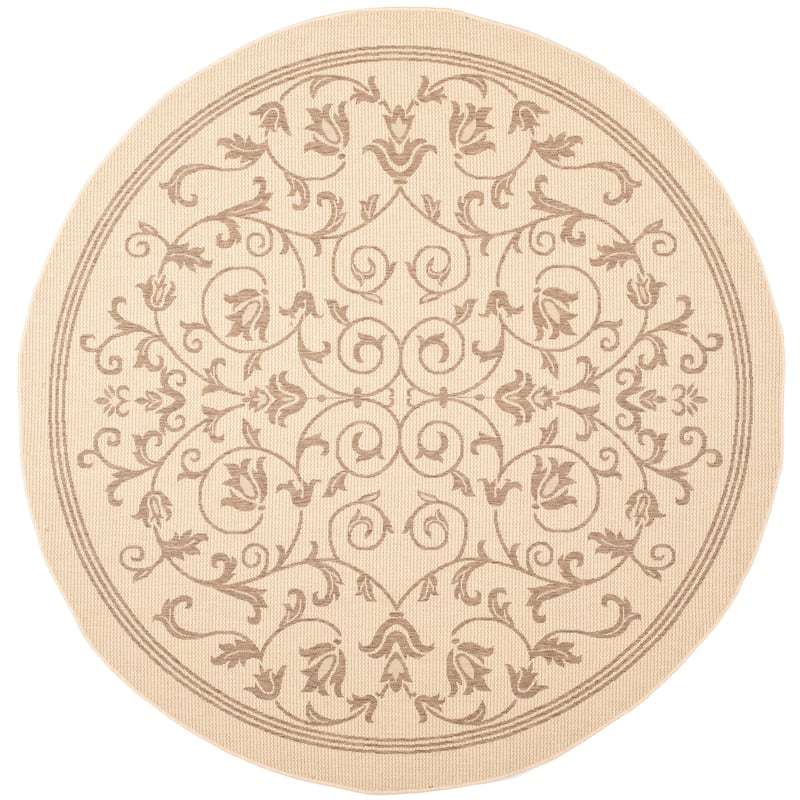 SAFAVIEH Courtyard Clarine Indoor/ Outdoor Waterproof Patio Backyard Rug