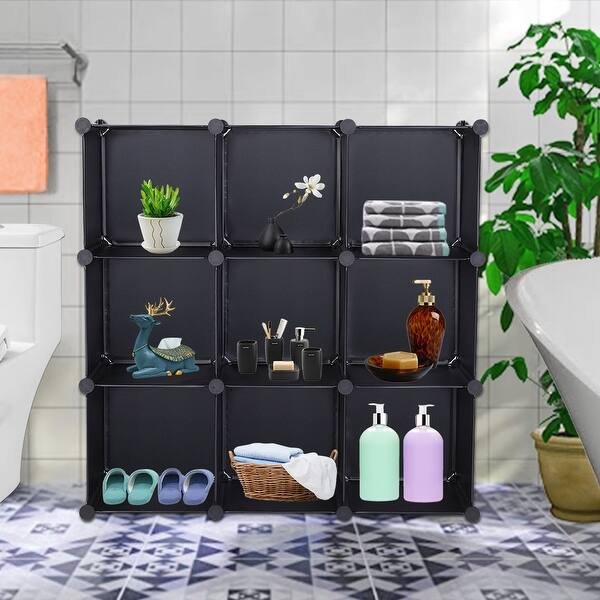 Shop 9 Cube Closet Organizer Storage Shelves Cubes Organizer Closet Cabinet On Sale Overstock 31970168