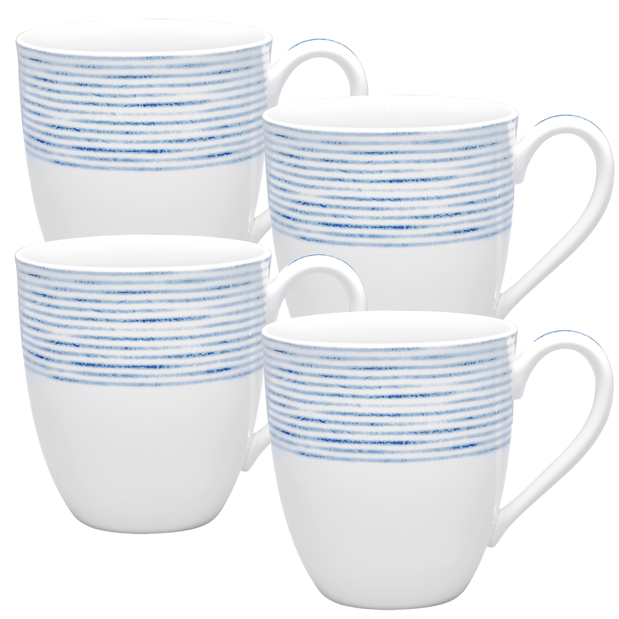 Noritake Hammock Set Of 4 Mugs, 15 Oz.
