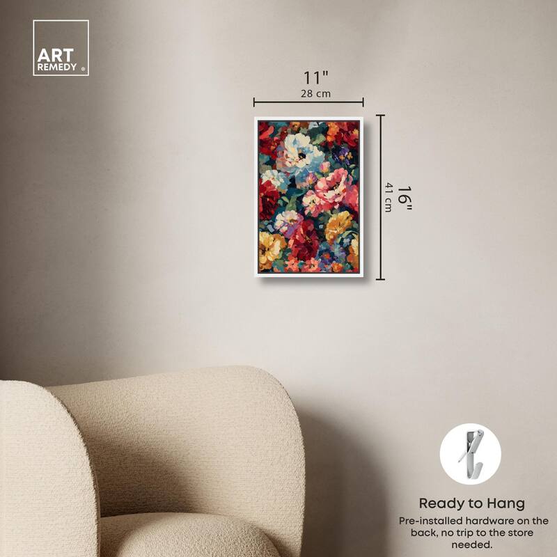 Garden Tapestries I Canvas by Art Remedy
