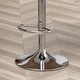 preview thumbnail 25 of 75, Roundhill Furniture Ellston Upholstered Adjustable Swivel Barstools, Set of 2