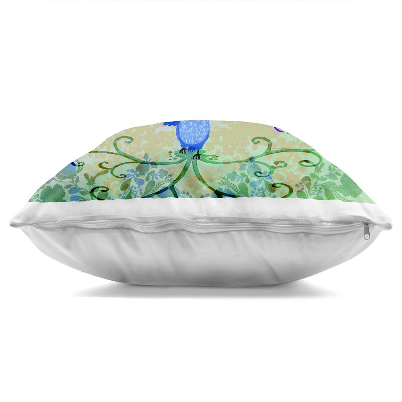 Stupell Tree Blooming From Bird Decorative Printed Throw Pillow Design by Kay Widdowson