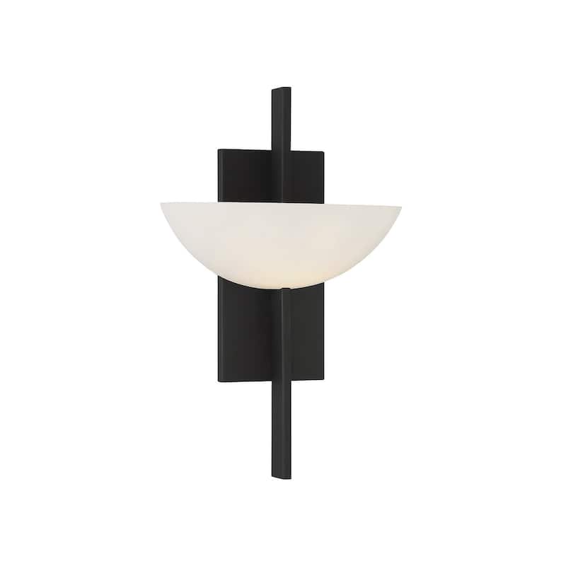 Savoy House 9-1615-1 Fallon 15" Tall Wall Sconce - Matte Black