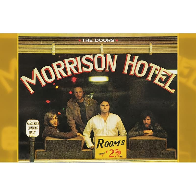 The Doors Morrison Hotel Art Poster - 24 x 36 Inch