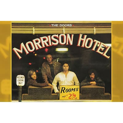 The Doors Morrison Hotel Art Poster - 24 x 36 Inch