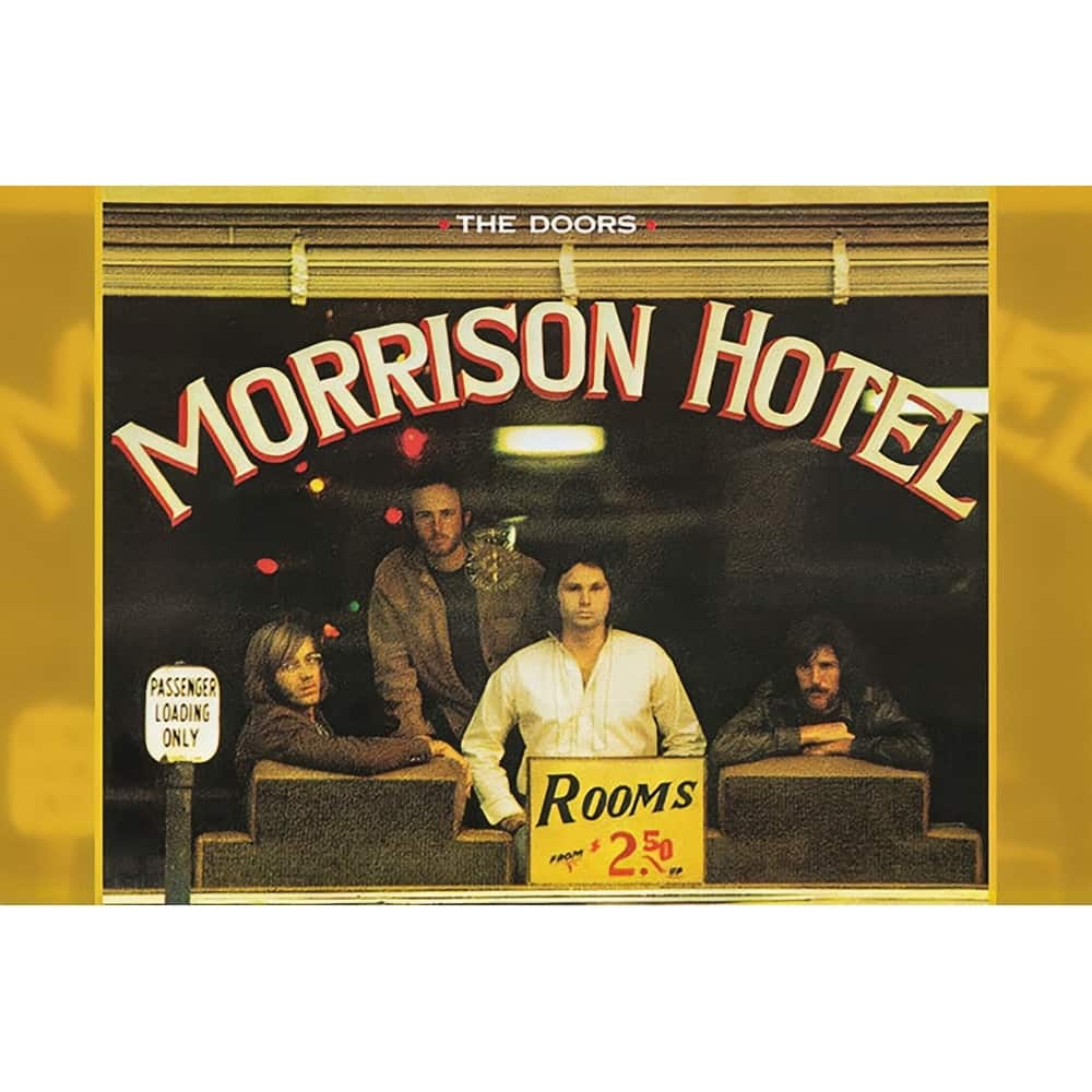 The Doors Morrison Hotel Art Poster - 24 x 36 Inch