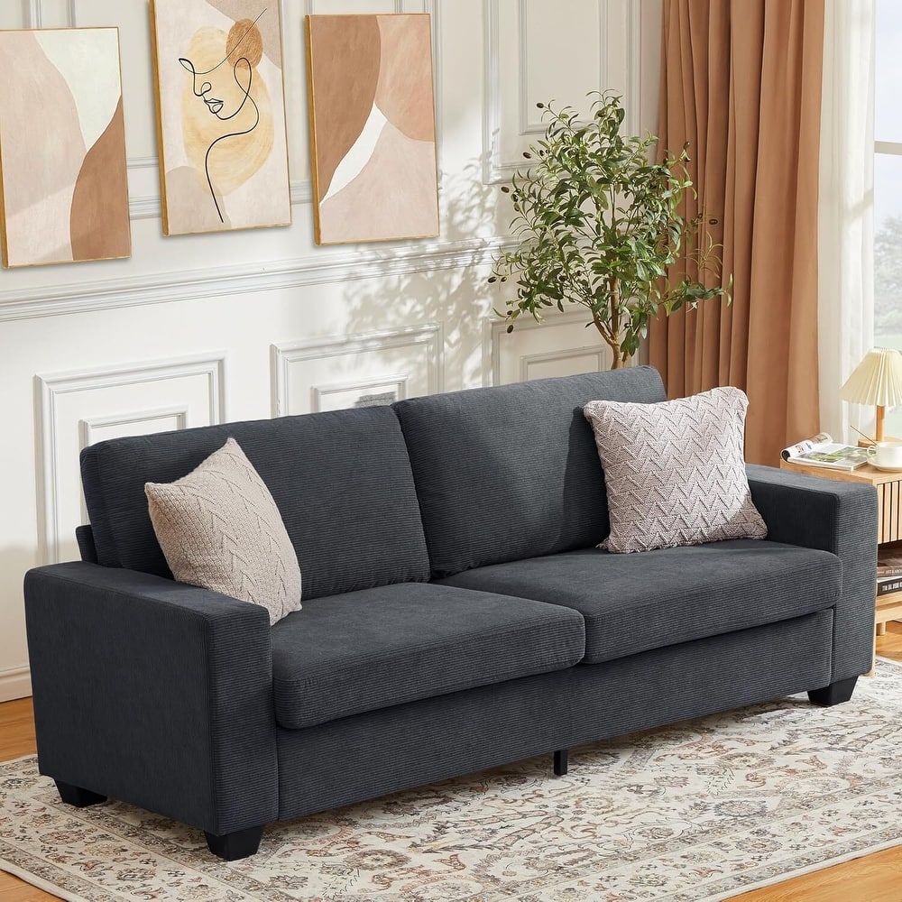 2 Seater Loveseat Sofa Couch for Living Room Small Spaces