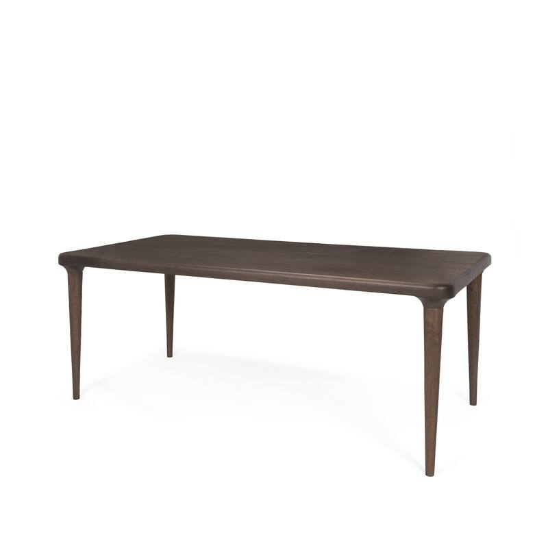 Suvan 72" Medium Brown Rectangular Solid Wood Table