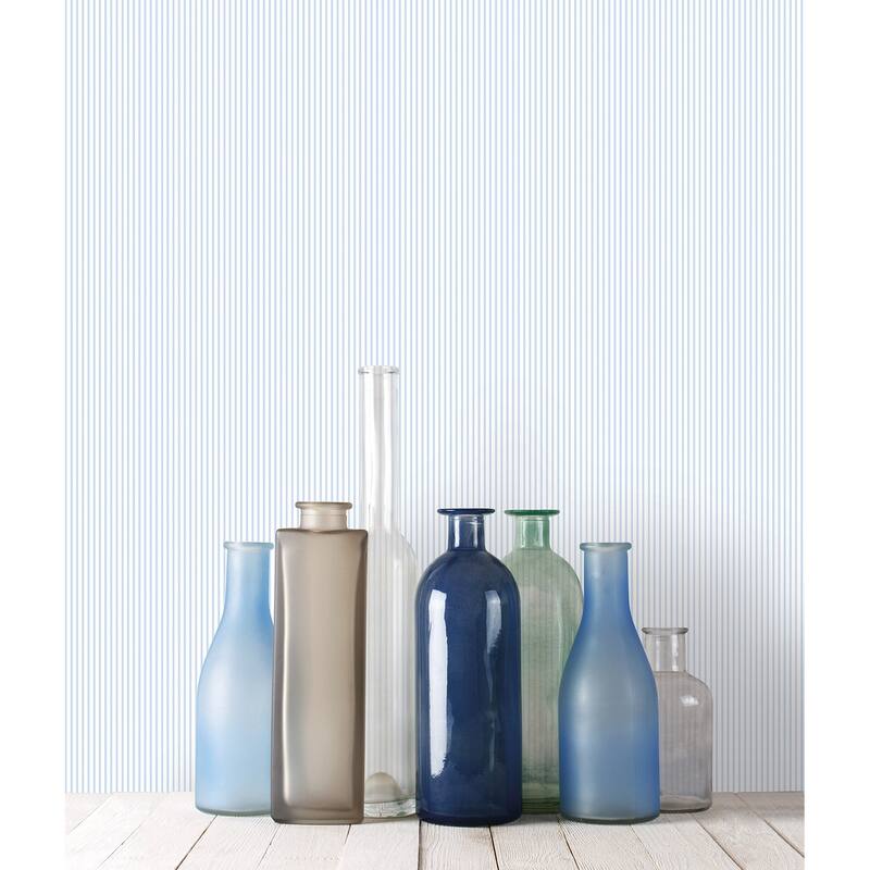Galerie Wallcoverings Miniatures 2 Delicate Pin Stripes Vinyl on Non-woven Matte Wallpaper Roll