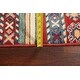 preview thumbnail 17 of 17, Geometric Kazak Oriental Hallway Runner Rug Wool Hand-knotted Carpet - 2'9" x 9'7"