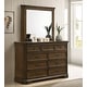preview thumbnail 7 of 42, Roundhill Furniture Maderne Traditional Wood Panel Bed with Dresser, Mirror, Nightstand, Chest