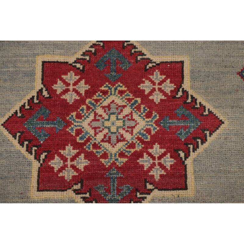 Kazak Area Rug Handmade Wool Carpet - 8'2" x 10'3"