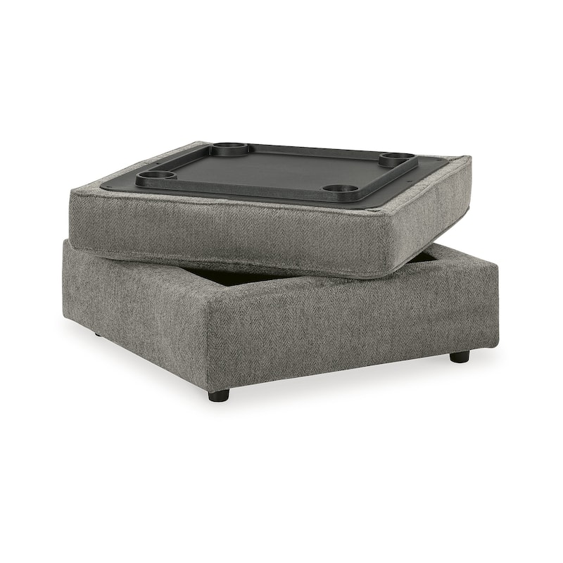 Signature Design by Ashley O'Phannon 2-Piece Sectional with Ottoman - 125" W x 86" D x 38" H