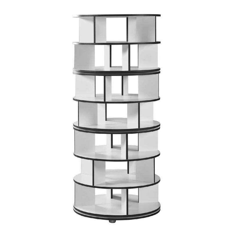 7-Tier Revolving Shoe Rack