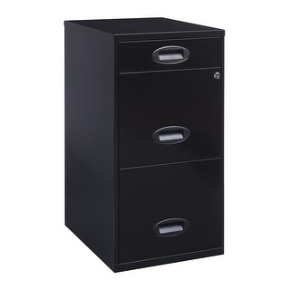 3 Drawer Office Filing Cabinet Document Paperword Home File Storage Organizer 