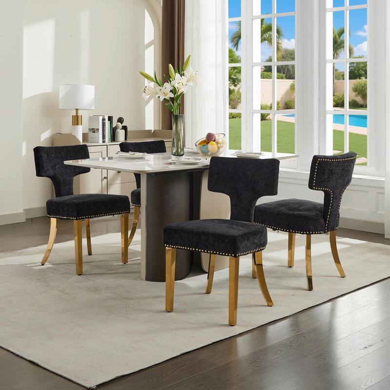 Mid Century Modern Dining Chairs Set of 2