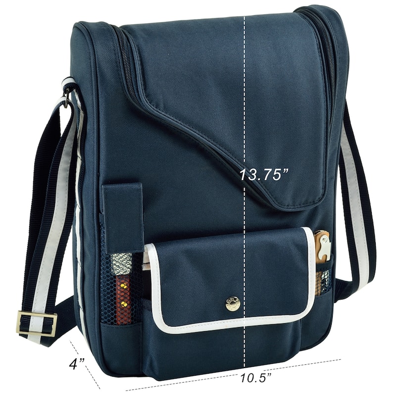 Picnic at Ascot - Wine & Cheese Cooler Bag