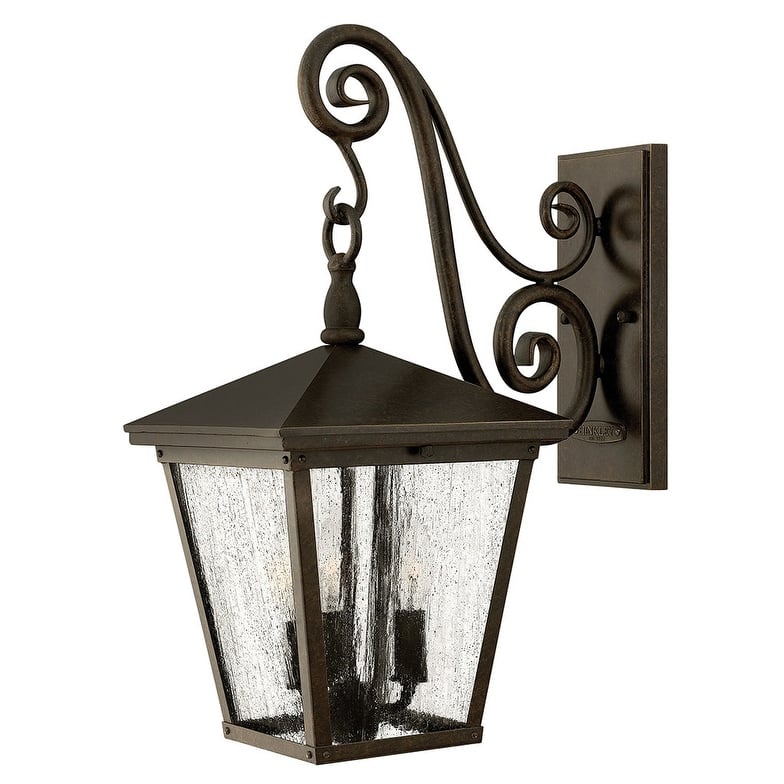 Hinkley Lighting Trellis 3 Light 19-3/4" Tall Outdoor Wall Sconce with - Regency Bronze