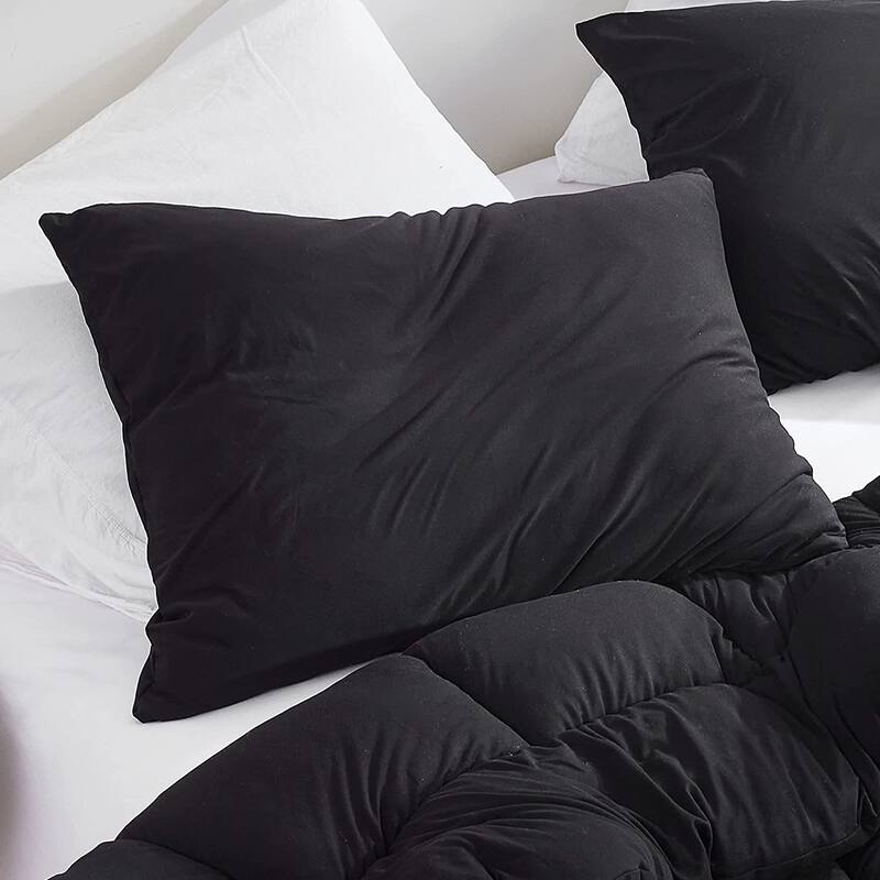 Summertime - Coma Inducer® Pillow Sham - Black - Standard Sham