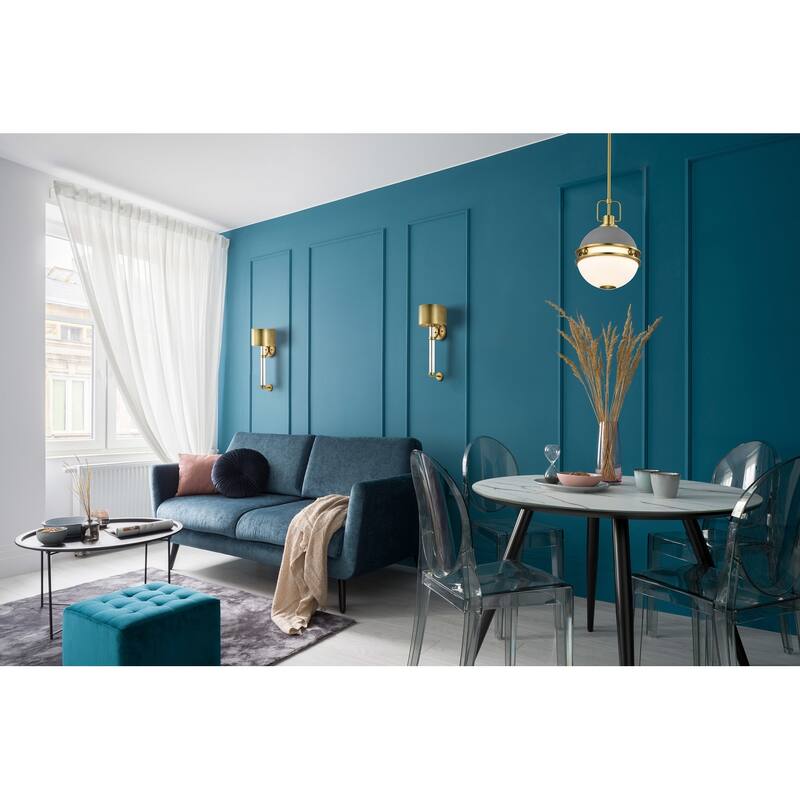 Nuvo Lighting 60/7877 Everton 2 Light 14" Wide Pendant with Shade