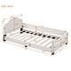 preview thumbnail 8 of 32, Low-Profile Platform Bed Grounded Bed in Velvet Frame