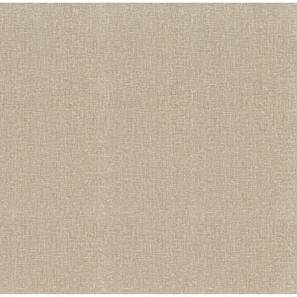 Advantage Natural Linen Light Brown Textured Wallpaper