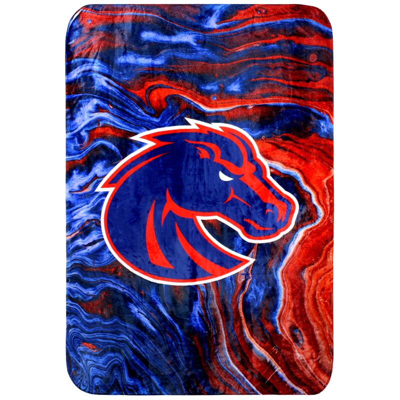 Boise State Broncos Sublimated Soft Throw Blanket - 30x40