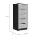 preview thumbnail 9 of 13, TUHOME Kaia 5 Drawer Dresser, Vertical Dresser