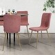 preview thumbnail 46 of 52, Carson Carrington Upholstered Dining Chair Golden Leg (Set of 4)