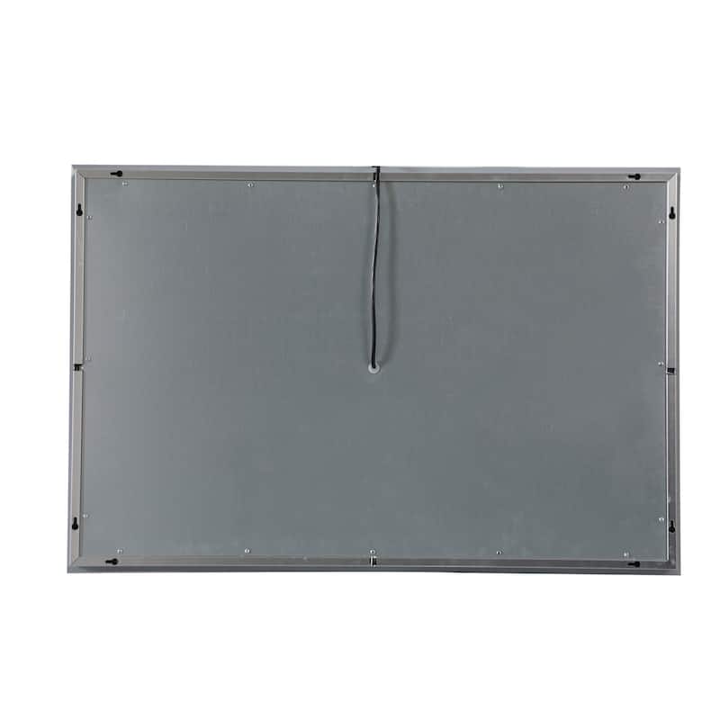 Elegant Lighting Helios 36" x 24" Rectangular Frameless Wall Mounted