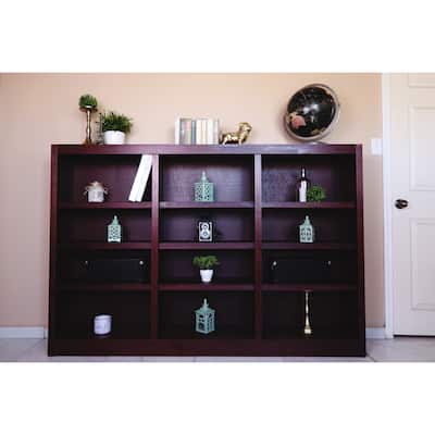 72 x 48 Inch Wall Storage Bookcase