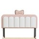 preview thumbnail 7 of 14, Cute Princess Bed Upholstered Platform Bed with Headboard, Unique Princess Design Bed Frame with Bow-Knot & Metal Leg