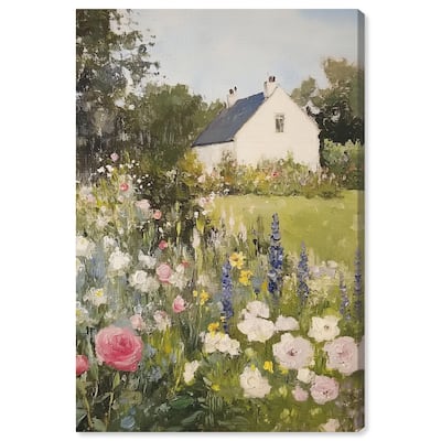 Floral Farmhouse II Canvas by Art Remedy, Gallery Wrapped