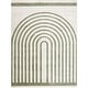 preview thumbnail 8 of 28, Livabliss Scandinavian Fossay Shag Stripe Washable Area Rug