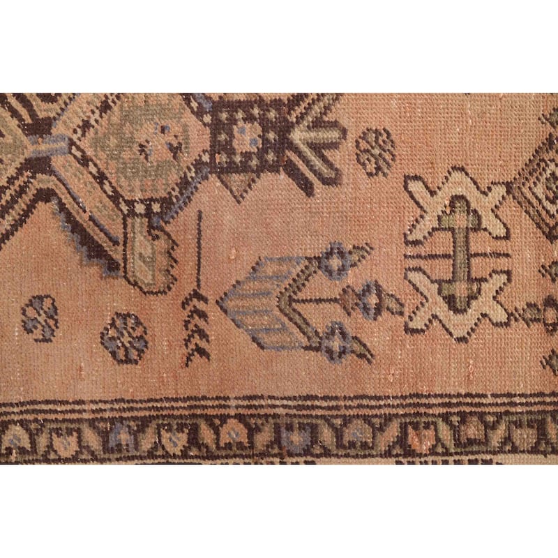 ECARPETGALLERY Hand-knotted Antalya Vintage Copper Wool Rug - 4'8 x 7'11