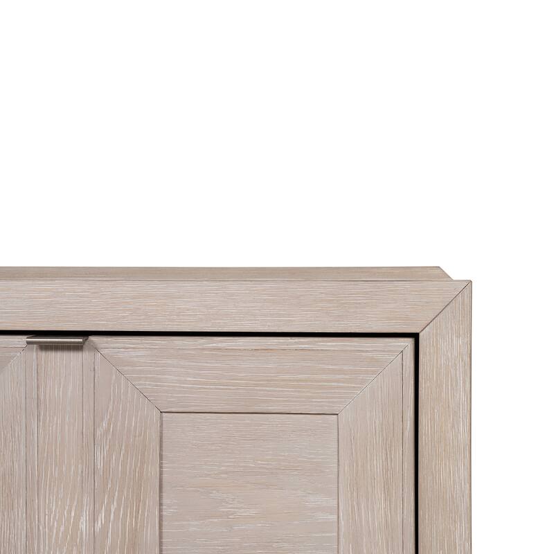 Furniture of America Durem Modern Classic 2-Piece Solid Wood Mobile Coffee Table Set with Storage