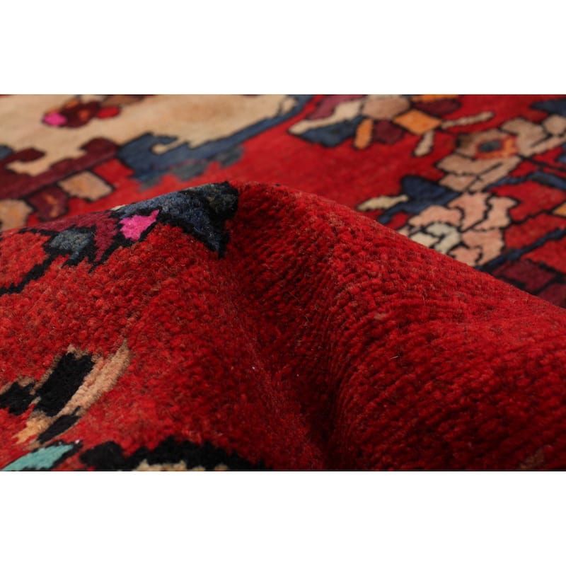 ECARPETGALLERY Hand-knotted Konya Anatolian Red Wool Rug - 5'1 x 8'9