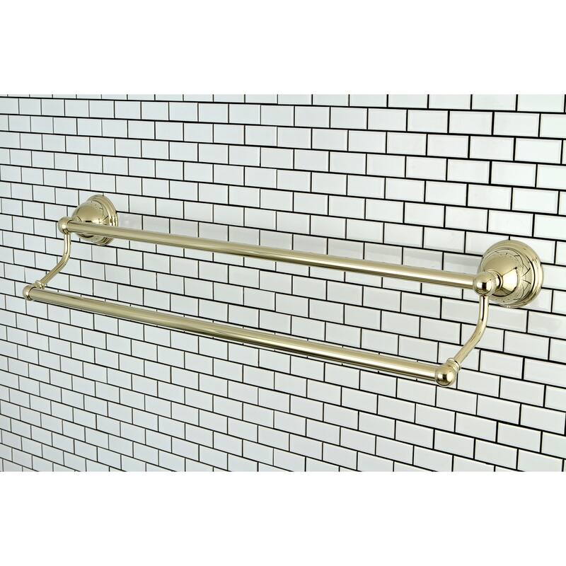 Kingston Brass Restoration 24" Double Towel Bar